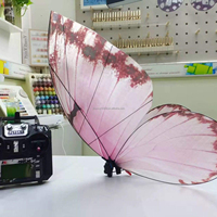 JIN PENG Drone Kupu-kupu LED Isi Ulang untuk Dekorasi Panggung Pernikahan dan Konser