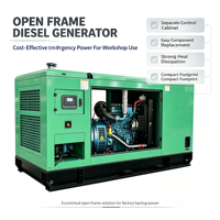 Groupe électrogène diesel industriel triphasé 150 kVA 50 Hz avec groupe de secours pour projets - À vendre