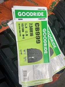 ยางรถบรรทุกหนัก 750r16 Cb999 ใหม่ สำหรับความเร็วสูง แบบเรเดียล พิเศษสำหรับทะเลทราย - Product Image 4