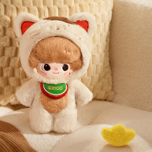 100% oficial genuino POPMART 20cm figura juguetes Dimoo Weaving Wonders <span class=keywords><strong>serie</strong></span> Muñecas Animal cajas misteriosas <span class=keywords><strong>Cinnamoroll</strong></span> - Product Image 5