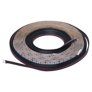 Tira de luces LED RGB para correr inteligente, 5 M/rollo, 12mm, DC24, control remoto, IP67, emisión blanca cálida, WIFI, SMD2835, PVC, certificado ROHS - Product Image 4