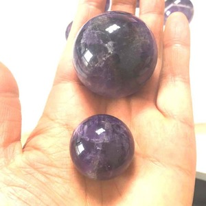 <span class=keywords><strong>2</strong></span> <span class=keywords><strong>3</strong></span> 4 cm Durchmesser Natürliche Amethyst Kugel Sieben Sterne Traum Amethyst Kristall Kugel - Product Image 2