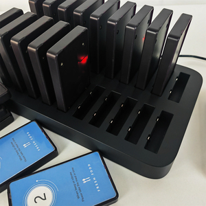Cliente sem fio Chamando Serviço de Fila de Fastfood Café Praça de Alimentação Vibrador 20 Mini Coaster Pager Sistema de Paginação para Restaurante - Product Image 3