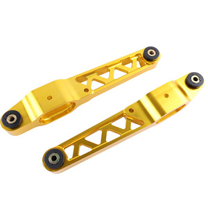 Bras de suspension inférieurs en alliage d'aluminium pour Honda Civic Integra 88-95 94-01 Argent Or - Product Image 4