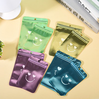 Sachet personnalisé avec logo, scellé sur 3 côtés, petit format, thermoscellable, en Mylar, pour emballage de poudre, pilules et échantillons