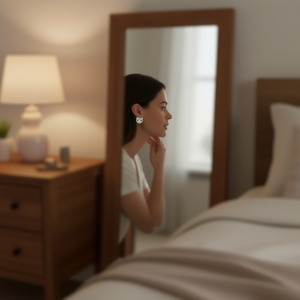 Aretes de Gato de Dibujos Animados, Lindos, de Aleación de Zinc con Baño de Oro Blanco, Joyería de Moda Unisex, Regalo para Mujeres y Hombres - Product Image 2