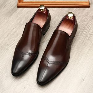 Mocasines Retro de Alta Calidad para Hombre, Estilo Británico, Casuales de Negocios, Transpirables, de Gamuza, Zapatos Planos para Caminar, Zapatos de Vestir para Fiesta - Product Image 1