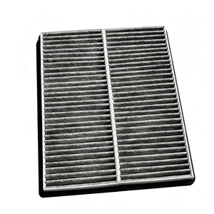 Ensemble de filtres à air d'habitacle (2 pièces) 27274-EB725 pour Nissan Navara D40 Pathfinder R51 2.5L 3.0L 4.0L, filtre à pollen au charbon actif 27274 - Product Image 1