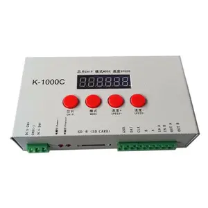 LEDストリップライトコントローラーK-1000C WS2811 2812b SK6812 WS 2801 2048ピクセル用