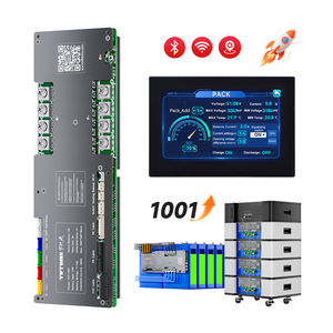 Inversor Compatible con TDT <span class=keywords><strong>BMS</strong></span> 16S 48V 100A 200A 250A 300A Lifepo4 <span class=keywords><strong>BMS</strong></span> 3A con Balance Activo RS485 CAN WiFi BT para Paquete de Baterías de 48V - Product Image 1