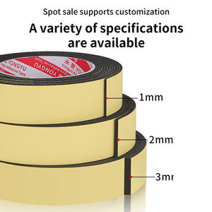 Joint auto-adhésif en caoutchouc éponge Eva cercle en mousse Compriband TapeDouble bâton en caoutchouc EVA ruban en mousse résistant au feu - Product Image 4