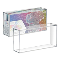 Boîte de présentation magnétique en acrylique pour cartes Pokémon Eevee Prismatic Evolutions SPC scellées