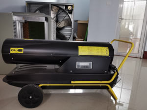 דלק תעשייתי שריפת דיזל/קרוסין מאוורר חימום עוף חווה 50kw עופות משק 50kw דוד חימום אוויר עם משאבת 220v משאבת - Product Image 2