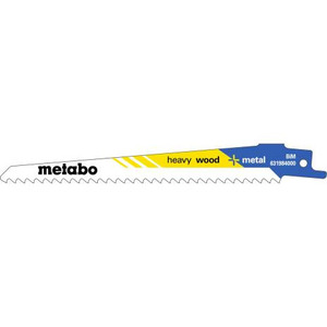 Lame de scie sabre Metabo 631984000 pour la coupe du bois lourd et du métal - Product Image 1