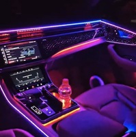 ZYCELA Audi Q7 2020-2025 Lumière d'ambiance LED néon étoilée Symphonie de lumière de plafond 12V 3-5W Colorée Nouvelle Garantie 1 an