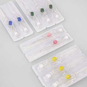 Aiguille de perfusion veineuse jetable Yongyue Medical 18G-26G, canule IV multicolore pour chien, chat, animaux de compagnie, vétérinaire, classe III - Product Image 1