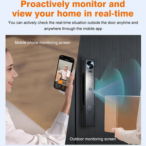 ล็อค<span class=keywords><strong>ป</strong></span>ระตูอัจฉริยะพร้อมกล้องและหน้าจอ  ระบบจดจำลายนิ้วมือและใบหน้าอัตโนมัติ  รองรับ Wifi  ควบคุมผ่านแอ<span class=keywords><strong>ป</strong></span> Tuya  ฟังก์ชันถ่ายภาพใบหน้า 3 มิติ  ผลิตโดยโรงงาน (OEM) - Product Image 5