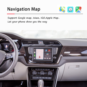 Apple CarPlay installé sur Golf MK7 Polo 6 7, solution de mise en miroir du téléphone Android Auto pour VW MQB, rétrofit stéréo, caméra de recul - Product Image 4