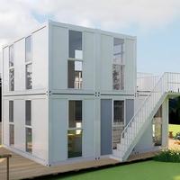 Maison conteneur capsule mobile de 40 pieds Maisons prêtes à vivre Maison modulaire préfabriquée Maisons préfabriquées 5 chambres à coucher