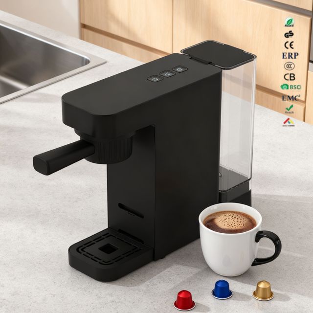 New Design Cheap Price Wholesale Electric 20 Bar 1400W Espresso Capsule Coffee Machine Compatible Coffee Making Machine