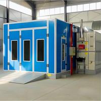 Nouvelle cabine de peinture automobile OKEAH E2355 avec chauffage électrique et éclairage LED pour atelier 4S