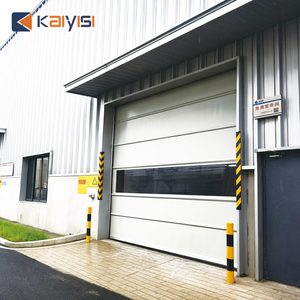 Porta Industriale Avvolgibile ad Alta Velocità, Isolata e Antivento, <span class=keywords><strong>in</strong></span> PVC con Barra Antivento <span class=keywords><strong>in</strong></span> Acciaio - Product Image 6