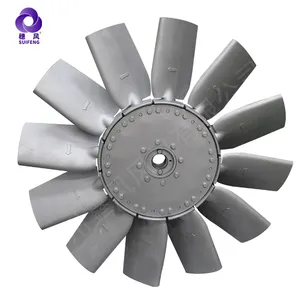 Impeller Tekanan Tinggi Inlet Udara Ganda 358Mm