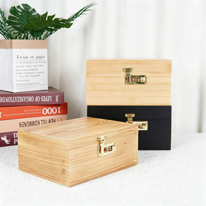 Boîte de rangement en bois et bambou de haute qualité, vente en gros d'usine, logo personnalisé pour plateau à rouler, accessoires pour fumeurs - Product Image 5
