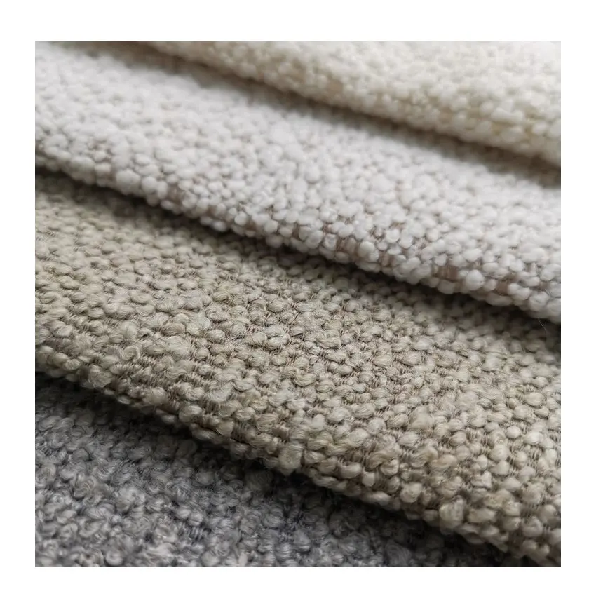 Hot New Product Woven Wool Tweed Fabric For Sofa