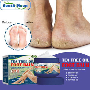 Baume hydratant pour les pieds à l'huile <span class=keywords><strong>d</strong></span>'arbre à thé, soin des pieds <span class=keywords><strong>d</strong></span>'<span class=keywords><strong>athlète</strong></span>, anti-fissures et anti-callosités, pour les ongles <span class=keywords><strong>d</strong></span>'orteils atteints de mycose - Product Image 2