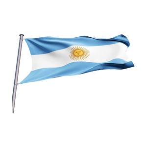 Banderas NACIONALES DE Argentina: tamaños y diseños personalizados, directo de fábrica, pedidos al por mayor, opciones OEM, materiales vibrantes y duraderos - Product Image 1