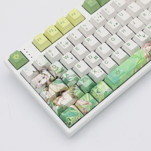 Genshin – clavier mécanique, 139 touches, sublimation PBT, 5 côtés, hauteur cerise pour 61 64 75 87 98 104 touches - Product Image 1