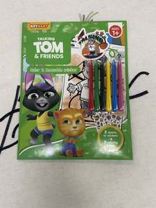 Libro para colorear <span class=keywords><strong>Tom</strong></span> personalizado para niños con crayones con pegatinas servicio de impresión de juguetes educativos para niños - Product Image 3