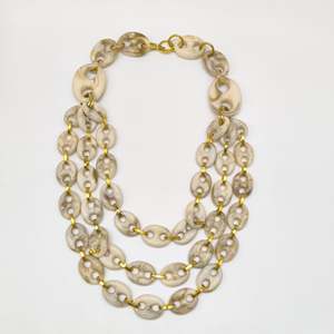 Collar de Moda en Capas, Acero Inoxidable 316L, Baño de Oro PVD, Sostenible y Resistente - Product Image 1