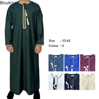 Vente en gros de robes Abayas musulmanes pour hommes, robe longue à manches longues, kaftan, robe pour hommes, Jubba Thobe, caftan pakistanais, caftan saoudien, vêtements islamiques
