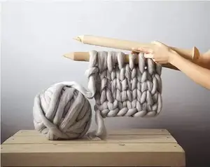 Meilleure vente, <span class=keywords><strong>couverture</strong></span> en <span class=keywords><strong>laine</strong></span> mérinos tricotée lestée <span class=keywords><strong>au</strong></span> <span class=keywords><strong>crochet</strong></span> faite à la main, <span class=keywords><strong>couverture</strong></span> en chenille, lit, canapé, couvertures pour l'hiver 100% Polye - Product Image 5