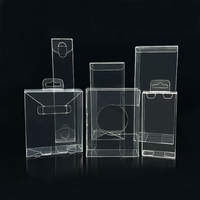 Boîte d'emballage en PVC et acétate recyclés avec poignée Boîte en plastique écologique pour le stockage et le transport