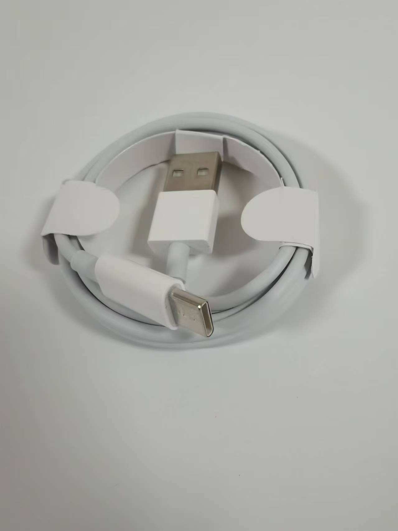 Usb à type-c original ligne de charge rapide fil nu