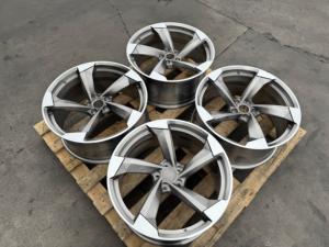 Jantes en alliage d'aluminium forgé gris GVICHN sur mesure, concaves profondes, 18/19/20 pouces, neuves, pour voitures particulières A8 S8 RS8 A7 100 mm - Product Image 5