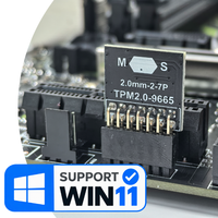 Nouvelle carte mère X99 double PCIe3.0 X16 avec TPM2.0, prend en charge les processeurs Intel Xeon E5 V3/V4, 4x DDR3, Win11, UEFI, démarrage sécurisé, carte mère X99
