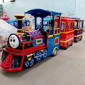 Train Price Indoor Fun Fair Playground Ride On Train With No Track Hot Sale Battery Train For Sale