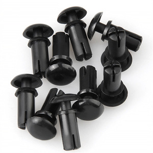 Rivets en nylon noir de type R, rivets en plastique <span class=keywords><strong>à</strong></span> poussée, clips pour carte en plastique PC, rivets mâle-femelle R2 R3 R4 R5 R6 - Product Image 2