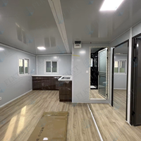 Maison préfabriquée empilable à deux étages FLKT, maison de luxe en conteneur extensible de 40 pieds, maison mobile modulaire pliable, villa
