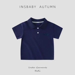 <span class=keywords><strong>Polo</strong></span> per bambini - Abbigliamento estivo con colletto per ragazzi e ragazze - Nuovi modelli di magliette a tinta unita - T-shirt a maniche corte - Product Image 4