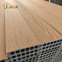 Plancher composite WPC co-extrudé anti-fissuration pour terrasses extérieures de villégiature