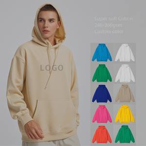 เสื้อฮู้ดดี้แฟชั่นสตรีทแวร์พรีเมียม ดีไซน์เนอร์ ผลิตโดยตรงจากโรงงาน พิมพ์ลายตามสั่ง ผ้าฝ้ายถัก 100% พร้อมโลโก้ - Product Image 1