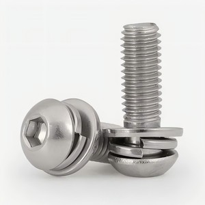 A2 cabeza de botón cabeza hueca tornillos Allen pernos <span class=keywords><strong>DIN7380</strong></span> - Product Image 6
