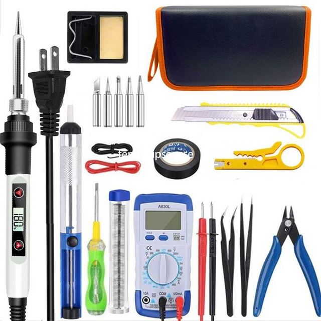 80W internal heat Digital Display electric soldering iron adjustable temperature constant temperature soldering