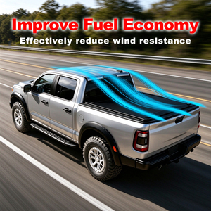 Cubierta Retráctil Manual de Aluminio para Camioneta Dowell, Compatible con <span class=keywords><strong>Super</strong></span> <span class=keywords><strong>Duty</strong></span> <span class=keywords><strong>Ford</strong></span> F150 F250 <span class=keywords><strong>Ranger</strong></span> T9 - Product Image 6