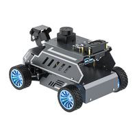 Robot ROSMASTER A1 ROS2 alimenté par l'IA avec architecture d'inférence à double modèle, compatible avec Jetson Nano Orin Nano RPi 5 RDK X5
